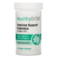 ราคา HealthyBiom, โพรไบโอติกสำหรับบำรุงร่างกายผู้หญิง 2.5 หมื่นล้าน CFU บรรจุแคปซูลผัก 90 แคปซูล (HBI-01580)