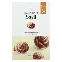 ราคา Etude, Snail Beauty Mask, 1 Sheet Mask, 0.67 fl oz (20 ml) (ETU-01634)