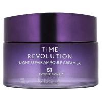 ราคา Missha, Time Revolution, Night Repair Ampoule Cream 5x, 1.69 fl oz (50 ml) (MSH-92204)