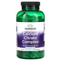 ราคา Swanson, Calcium Citrate Complex, 250 mg, 300 Capsules (SWV-11110)