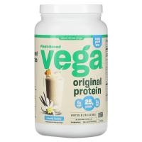 ราคา Vega, Plant-Based Original Protein, Creamy Vanilla, 2 lb 0.5 oz (920 g) (VEG-00139)