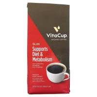 ราคา VitaCup, Slim Coffee, Ground, Medium Dark Roast , 11 oz (312 g) (VTA-31648)