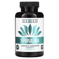 ราคา Zhou Nutrition, Spirulina, Longevity Superfood, 180 Tablets (ZHO-00633)