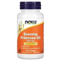 ราคา NOW Foods, Evening Primrose Oil, 500 mg, 100 Softgels (NOW-01750)