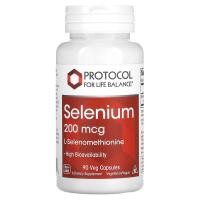 ราคา Protocol for Life Balance, Selenium, 200 mcg, 90 Veg Capsules (PRT-11485)