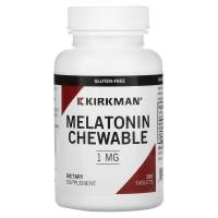 ราคา Kirkman Labs, Melatonin Chewable Tablets, 1 mg, 100 Tablets (KIM-02045)