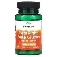 ราคา Swanson, BetaRight, Beta Glucan, 250 mg, 60 Capsules (SWV-02187)