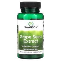 ราคา Swanson, Grape Seed Extract with MegaNatural Gold, 60 Capsules (SWV-14291)