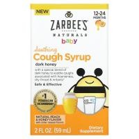 ราคา Zarbee's, Baby, Soothing Cough Syrup, 12-24 Months, Natural Peach and Honey, 2 fl oz (59 ml) (ZAR-70904)