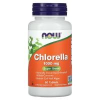 ราคา NOW Foods, Chlorella, 1,000 mg, 60 Tablets (NOW-02630)