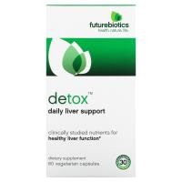 ราคา FutureBiotics, Detox, Daily Liver Support, 60 Vegetarian Capsules (FBS-02510)