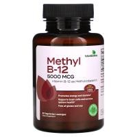 ราคา FutureBiotics, Methyl B-12, Cherry, 5,000 mcg, 90 Vegetarian Lozenges (FBS-50110)