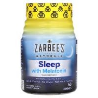 ราคา Zarbee's, Sleep with Melatonin, Natural Mixed Fruit, 60 Gummies (ZAR-00715)
