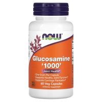 ราคา NOW Foods, Glucosamine '1000', 60 Veg Capsules (NOW-03237)