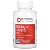 ราคา Protocol for Life Balance, Ginkgo Biloba, 120 mg, 100 Veg Capsules (PRT-14683)