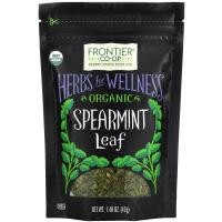ราคา Frontier Co-Op, Organic Spearmint Leaf, 1.48 oz (42 g) (FRO-31114)