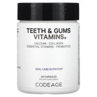 ราคา CodeAge, Teeth & Gums Vitamins, Oral Care Nutrition, 90 Capsules (AGE-00848)
