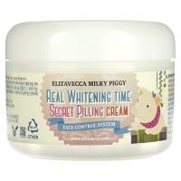 ราคา Elizavecca, Milky Piggy, Secret Pilling Cream, Face Control System, 3.53 oz (100 g) (EZV-36925)
