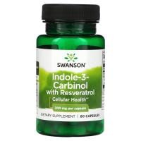 ราคา Swanson, Indole-3-Carbinol with Resveratrol, 200 mg, 60 Capsules (SWV-02315)