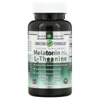 ราคา Amazing Nutrition, Melatonin Plus L-Theanine, 10 mg/5.5 mg, 120 Tablets (AMN-02785)