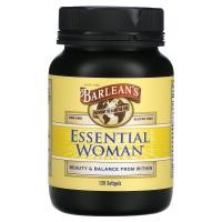 ราคา Barlean's, Essential ผลิตภัณฑ์เสริมอาหารสำหรับผู้หญิง บรรจุแคปซูลนิ่ม 120 แคปซูล (BAR-10013)