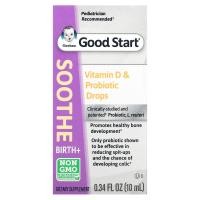 ราคา Gerber, Good Start, Soothe Baby, Vitamin D & Probiotic Drops, Birth+, 0.34 fl oz (10 ml) (GBR-28414)