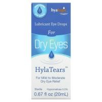 ราคา Hyalogic LLC, HylaTears, Lubricant Eye Drops for Dry Eyes, 0.67 fl oz (20 ml) (HYA-00070)