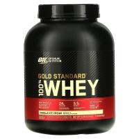 ราคา Optimum Nutrition, Gold Standard 100% Whey, Vanilla Ice Cream, 5 lbs (2.27 kg) (OPN-02870)