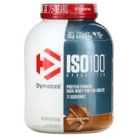 ราคา Dymatize, ISO100 Hydrolyzed, 100% Whey Protein Isolate, Chocolate Peanut Butter, 5 lb (2.3 kg) (DYZ-35355)