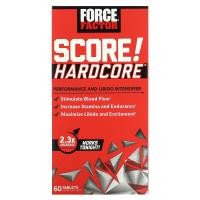 ราคา Force Factor, Force Factor SCORE! Hardcore, Performance and Libido Intensifier, 60 Tablets, 60 Tablets (FOA-01739)