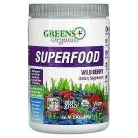 ราคา Greens Plus, Organics Superfood, Wild Berry, 8.46 oz (240 g) (GRP-10008)