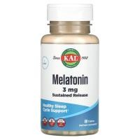 ราคา KAL, Melatonin SR, 3 mg, 60 Tablets (CAL-75006)