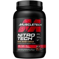 ราคา MuscleTech, Performance Series Nitro Tech เวย์โกลด์ 100% รสดับเบิ้ลริชช็อคโกแลต ขนาด 2.03 ปอนด์ (921 ก.) (MSC-71045)