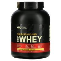 ราคา Optimum Nutrition, Gold Standard 100% Whey, French Vanilla Creme, 5 lb (2.27 kg) (OPN-02412)