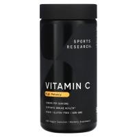 ราคา Sports Research, High Potency Vitamin C, 1,000 mg, 240 Veggie Capsules (SRE-09002)