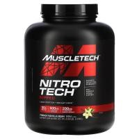 ราคา MuscleTech, Nitro Tech Ripped, Ultimate Protein + Weight Loss Formula, French Vanilla Swirl, 4 lbs (1.81 kg) (MSC-70957)