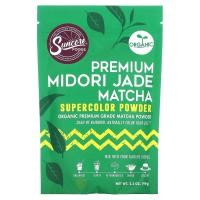 ราคา Suncore Foods, Premium Midori Jade Matcha, Supercolor Powder, 3.5 oz (99 g) (SCF-00703)