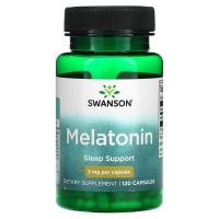 ราคา Swanson, Melatonin, 3 mg, 120 Capsules (SWV-01502)