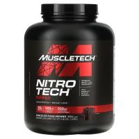 ราคา MuscleTech, Nitro Tech Ripped, Ultimate Protein + Weight Loss Formula, Chocolate Fudge Brownie, 4 lbs (1.81 kg) (MSC-70956)