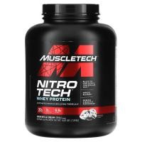 ราคา MuscleTech, Nitro Tech, Whey Protein, Ultimate Muscle Building Formula, Cookies and Cream, 4 lbs (1.81 kg) (MSC-70331)