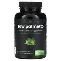 ราคา NutraChamps, Saw Palmetto, 120 Small Capsules (NHP-99027)