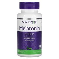 ราคา Natrol, เมลาโทนิน ขนาด 3 มก. บรรจุ 120 เม็ด (NTL-00511)