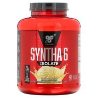 ราคา BSN, Syntha-6 Isolate, Protein Powder Drink Mix, Vanilla Ice Cream, 4.02 lbs (1.82 kg) (BSN-07610)