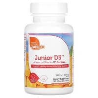 ราคา Zahler, Junior D3, Advanced Vitamin D3 Formula, Orange, 25 mcg (1,000 IU), 120 Chewable Tablets (ZAH-08117)