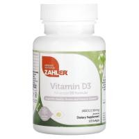ราคา Zahler, Vitamin D3, Advanced D3 Formula, 50 mcg (2,000 IU), 120 Softgels (ZAH-00039)