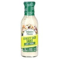ราคา Walden Farms, Street Taco Sauce, Lime Crema, 12 fl oz (355 ml) (WAL-35103)