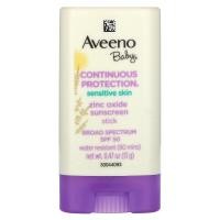 ราคา Aveeno, Baby, Zinc Oxide Sunscreen Stick, SPF 50, Fragrance-Free, 0.47 oz (13 g) (AVO-18845)