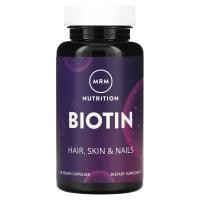 ราคา MRM Nutrition, Biotin, 60 Vegan Capsules (MRM-81013)