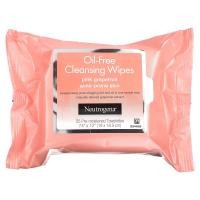 ราคา Neutrogena, Oil-Free Cleansing Wipes, Pink Grapefruit, 2 Packs, 25 Pre-Moistened Towelettes Each (NGN-37394)