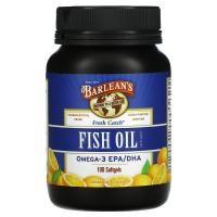 ราคา Barlean's, Fresh Catch, Fish Oil Supplement, Omega-3 EPA/DHA, Orange, 100 Softgels (BAR-61007)